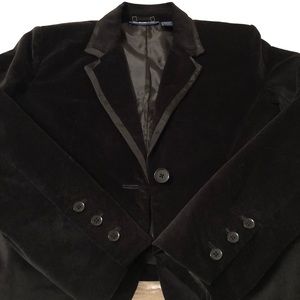 Vintage Bill Blass tuxedo style blazer